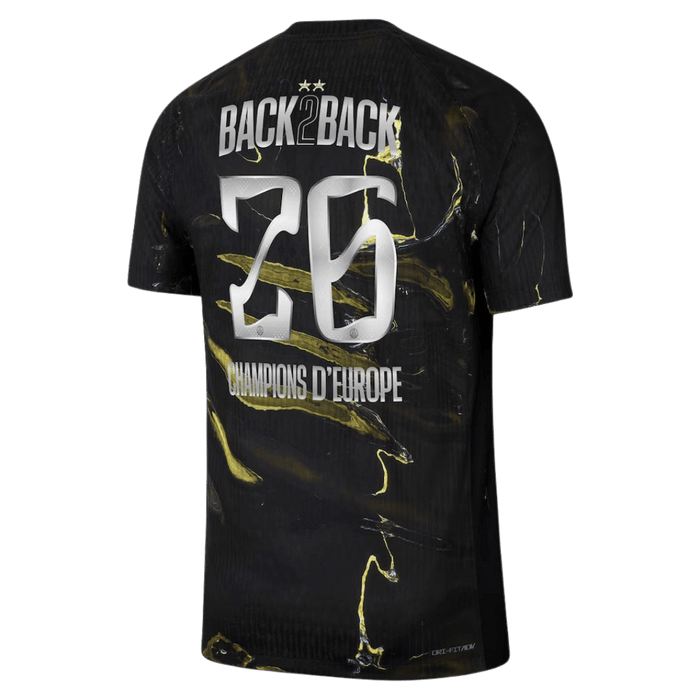 Maillot 25/26 PSG  Night Edition Stadium Champions - fan Version Back2Back - 26 - Maillots-Officiels.fr